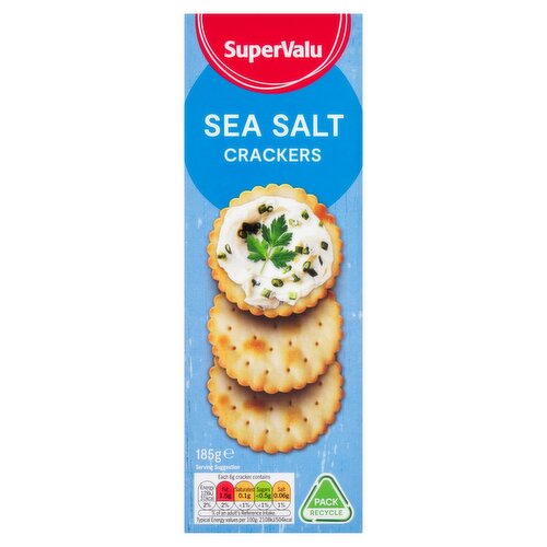 SuperValu Sea Salt Crackers (185 g) Storefront EN