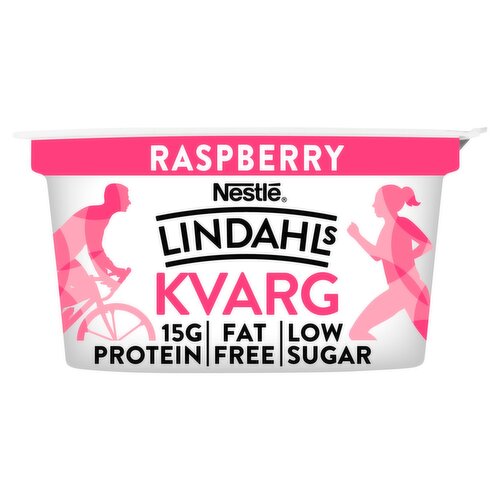 Lindahls Kvarg Raspberry Yogurt (150 g)