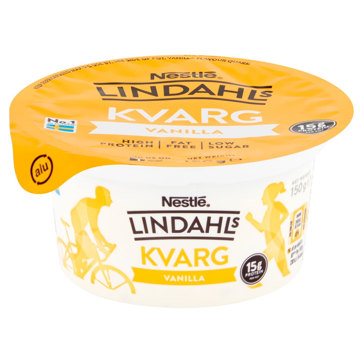 Lindahls Kvarg Vanilla Yogurt (150 g)