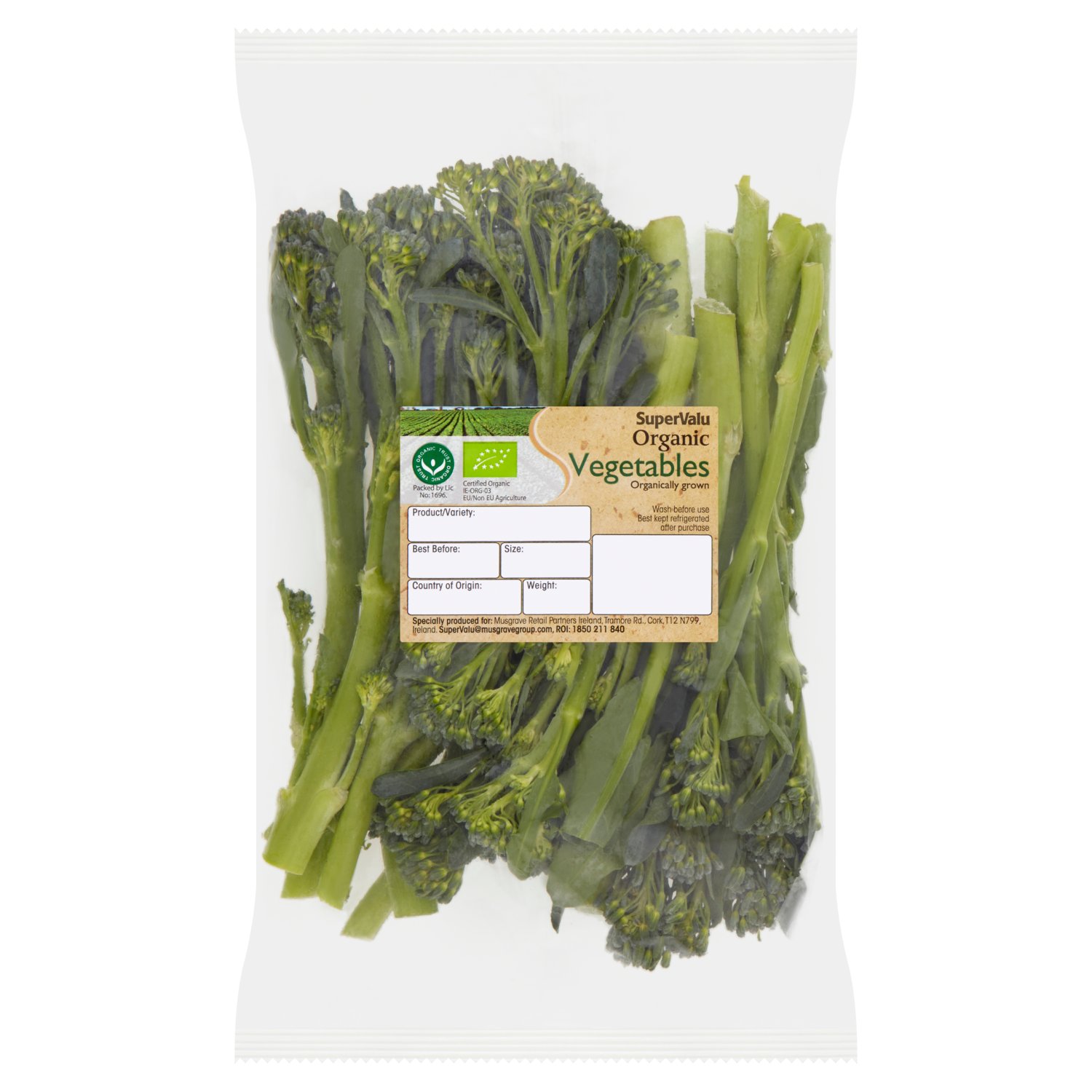 SuperValu Organic Tenderstem Broccoli (200 g)