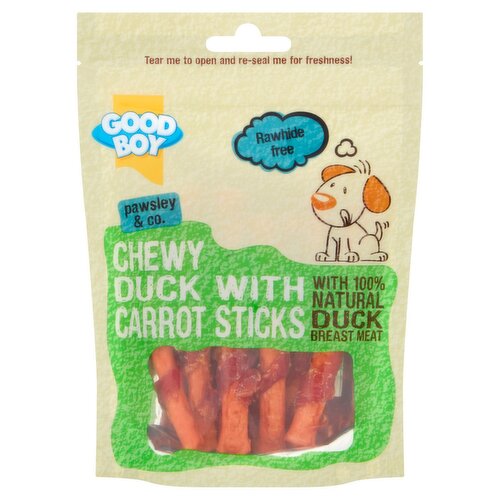 Good Boy Duck & Carrot Sticks Dog Treats (90 g)