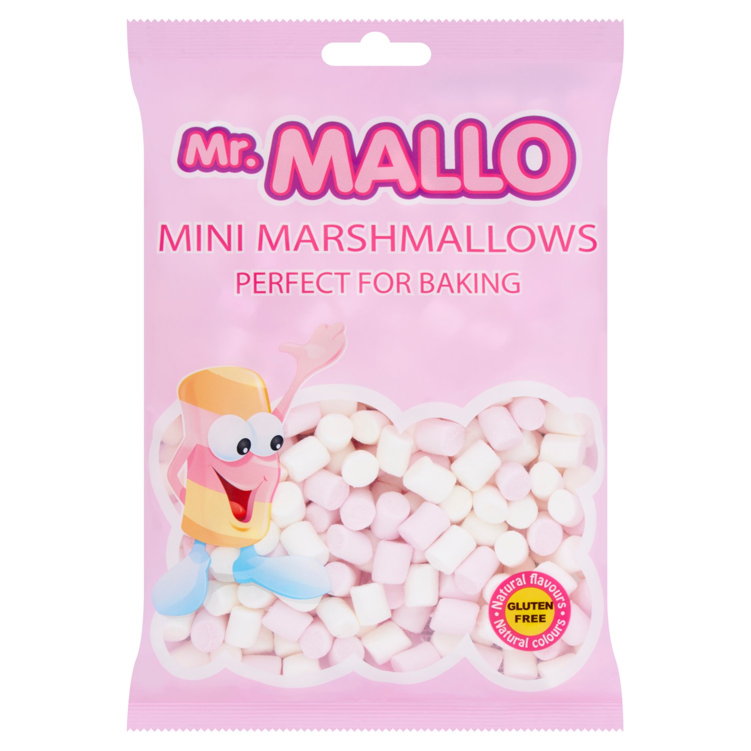 Mr Mallow Pink & White Mini Marshmallows (150 g)