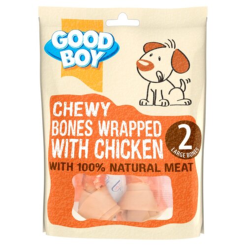 Good Boy Chewy Bones Wrapped with Chicken 2 Pack (180 g)