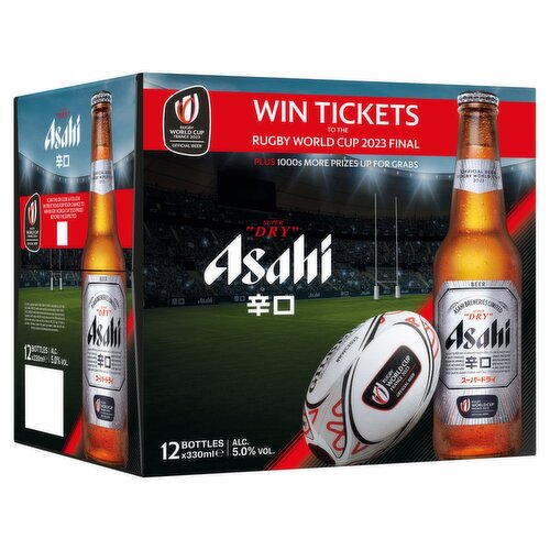 Asahi Super Dry Beer 12 Pack (330 ml)