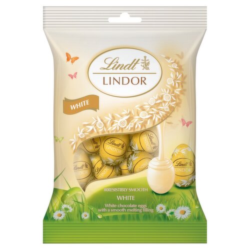 Lindor White Chocolate Mini Eggs Bag (80 g)