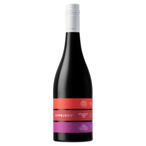 Newblood Shiraz Non Alcoholic Wine (75 cl)