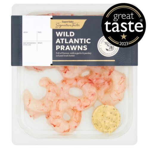 Signature Tastes Wild Atlantic Prawns with Garlic Butter (180 g)