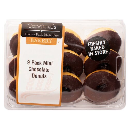 Condron's Mini Chocolate Donuts (1 Piece)