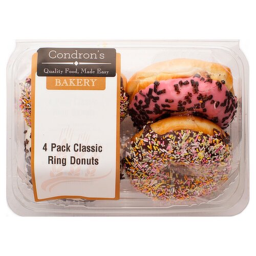 Condron's Classic Mixed Donuts 4pk (1 Piece)