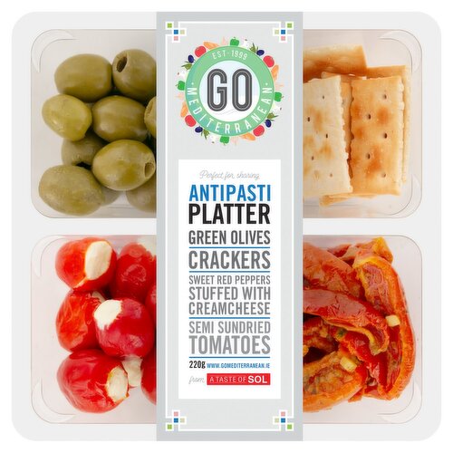 Go Mediterranean Antipasti Platter (220 g)