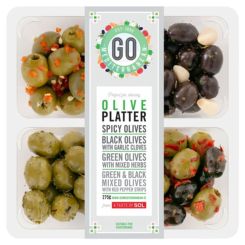Go Mediterrranean Olive Platter (275 g)
