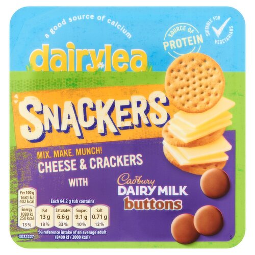 Dairylea Snackers Buttons (64.2 g)