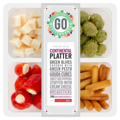 Go Mediterranean Continental Platter (200 g)