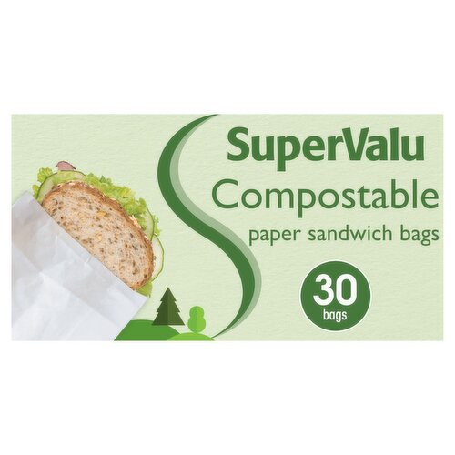 SuperValu Compostable Sandwich Bags (30 Piece) Storefront EN