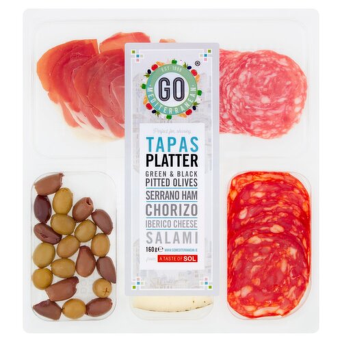 Go Mediterranean Tapas Platter (160 g)