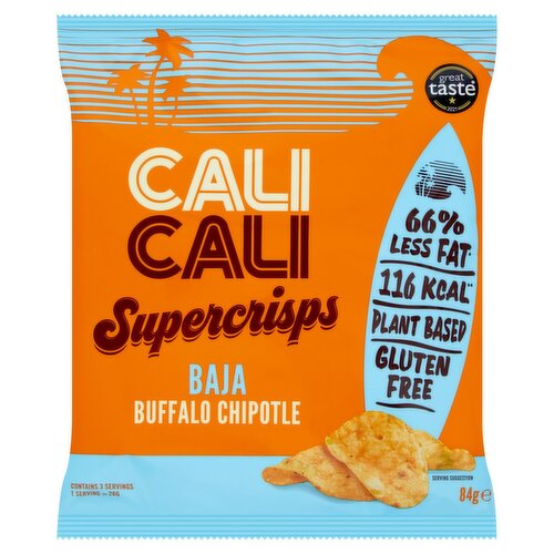 Cali Cali Gluten Free Baja Buffalo Chipotle Crisps Bag (84 g)