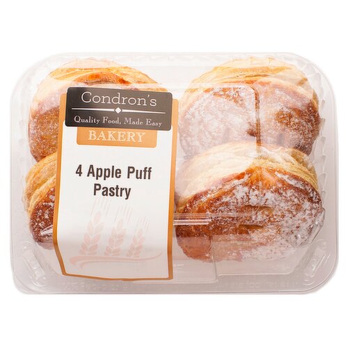 Condron's Apple Puff Pastry 4 Pack (1 Piece)