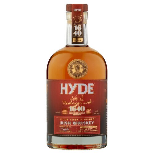 Hyde Irish Whiksey Stout Cask Finish (70 cl)