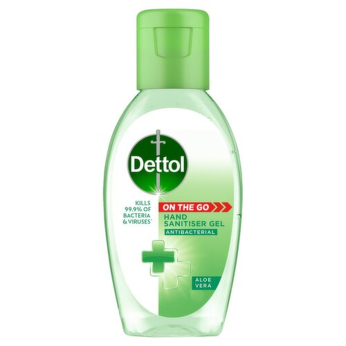 Dettol Hand Sanitiser Gel Aloe Vera (50 ml)