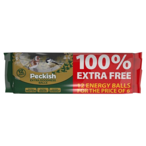 Peckish Extra Good Ness Energy Ball 6 + 6 Free (1 kg)