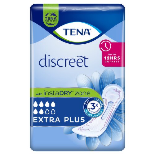 Tena Discreet Extra Plus Pads 8 Pack (8 Piece)