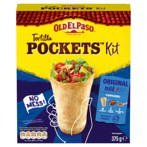 Classic Beef Tortilla Pockets - Beef Wrap Recipe - Old El Paso