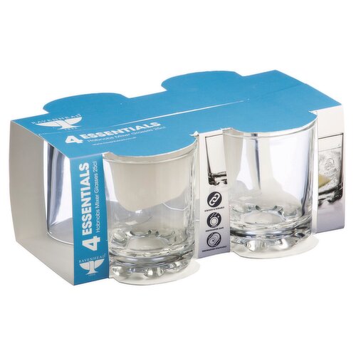 Hobnobs Set Of Mixer Glasses (4 Piece)