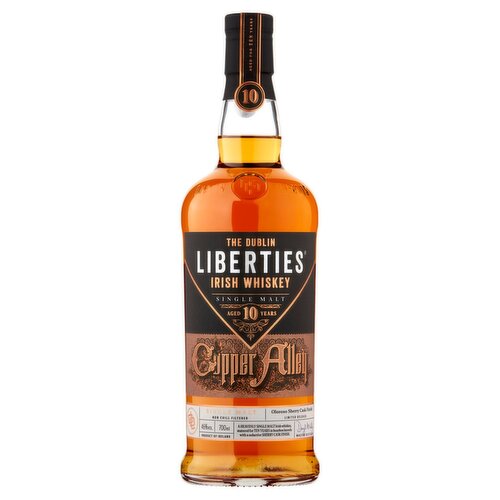 Liberties Copper Alley 10 Year Old Irish Whiskey (70 cl)
