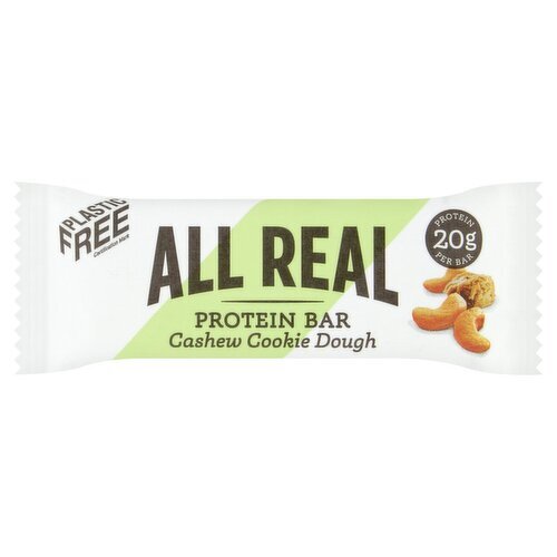 All Real Cashew Cookie Dough Protein Bar (60 g) Storefront EN