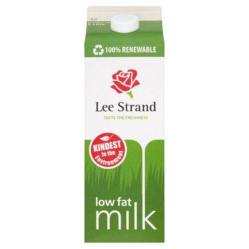 Lee Strand Low Fat Milk 2 Litre Carton (2 L)