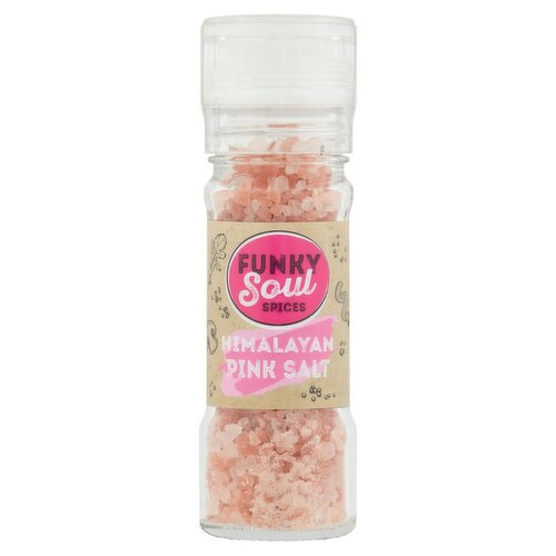 Funky Soul Himalayan Pink Salt Grinder (95 g)