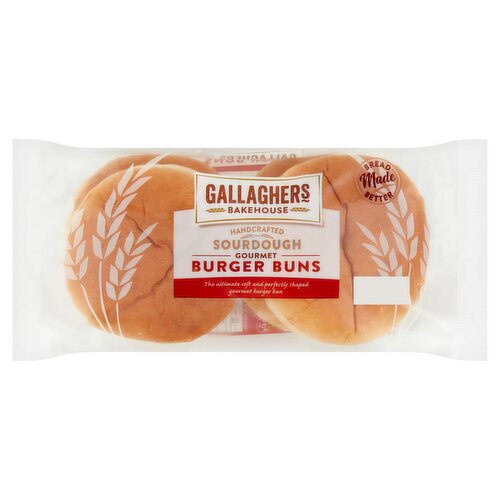 Gallagher's Bakehouse Burger Buns 4 Pack (240 g)