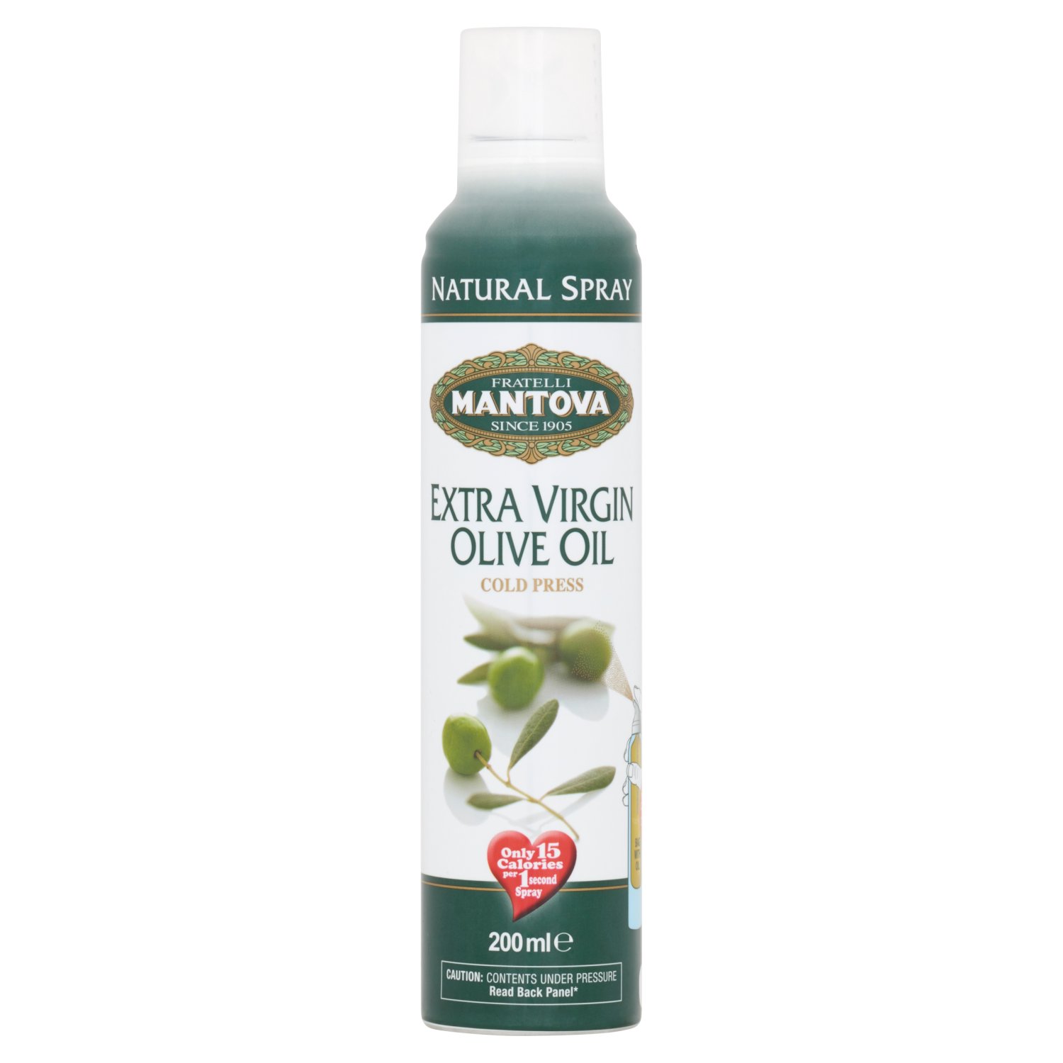 Mantova Extra Virgin Olive Oil Spray (250 ml)