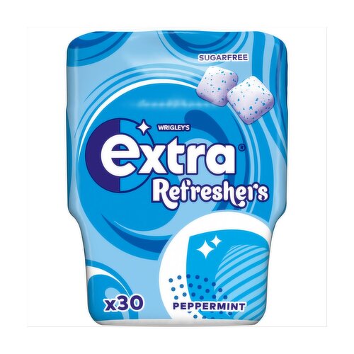 Extra Refreshers Peppermint Gum Bottle (67.2 g)