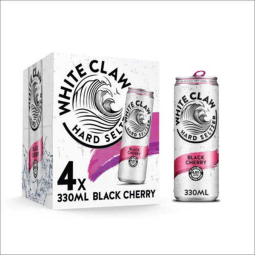 White Claw Black Cherry 4 Pack (330 ml)