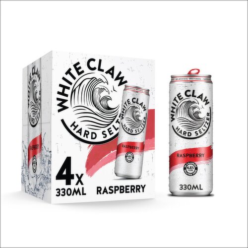 White Claw Raspberry 4 Pack (330 ml)