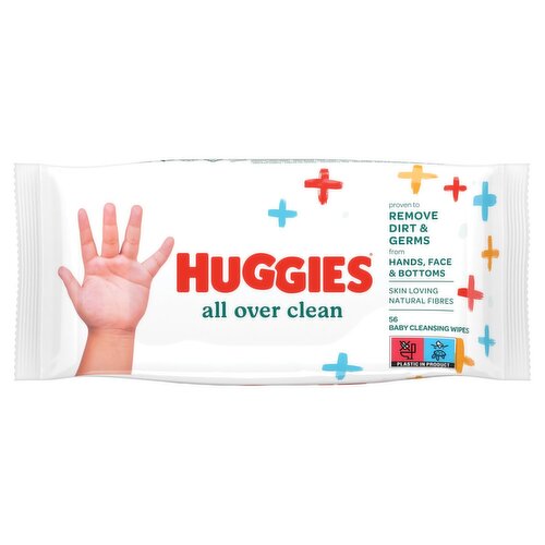 Huggies Baby Wipes All Over Clean (56 Piece)