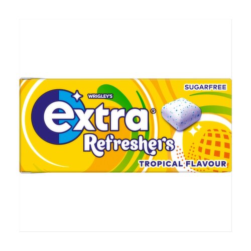 Extra Refreshers Tropical Gum Pack (15.6 g)