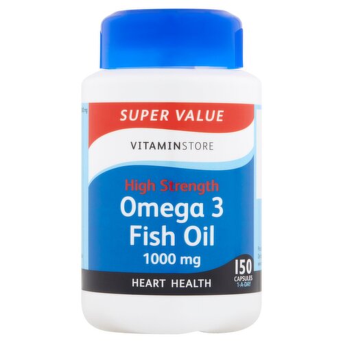 VS High Strength Omega 3 100mg Capsules (150 Piece)