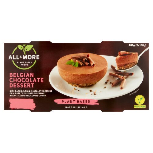 All & More Belgian Chocolate Dessert (200 g)