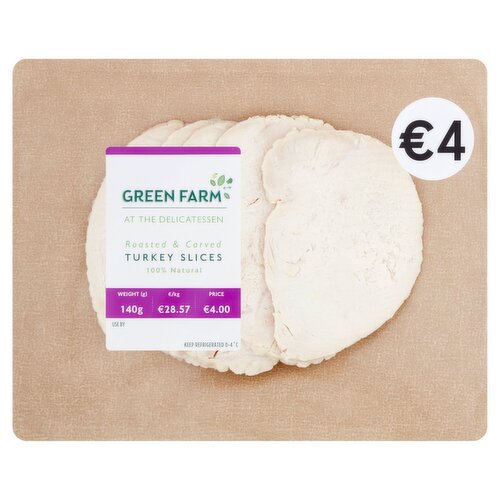 Green Farm Grab & Go Plain Turkey (140 g)