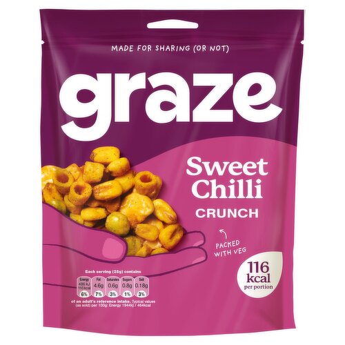 Graze Crunhc Snack Sweet Chilli Mix (100 g)