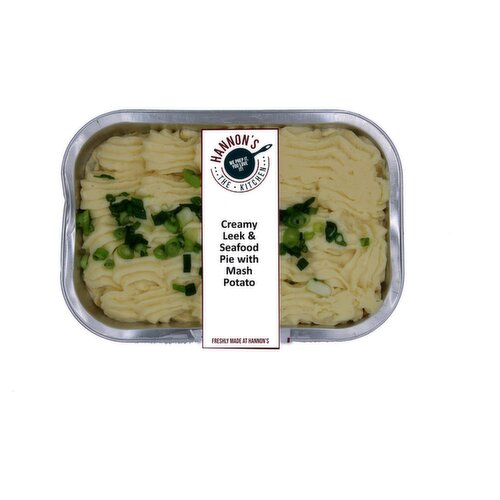 Hannon's Kitchen Creamy Leek & Seafood Pie with Mashed Potato (1 Piece)