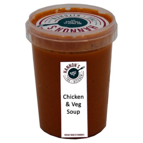 Hannon's Kitchen Roast Chicken & Vegetable Soup (1 Piece)