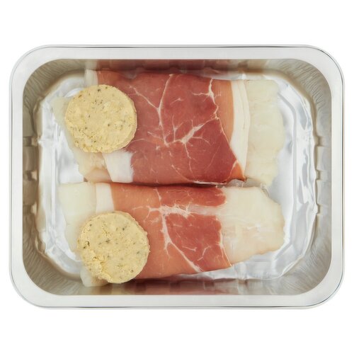 Pbofm Cod Loin W/serrano Ham & Garlic Butter (325 g)