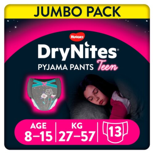 Huggies Drynites 8-15 Girl (13 Piece)