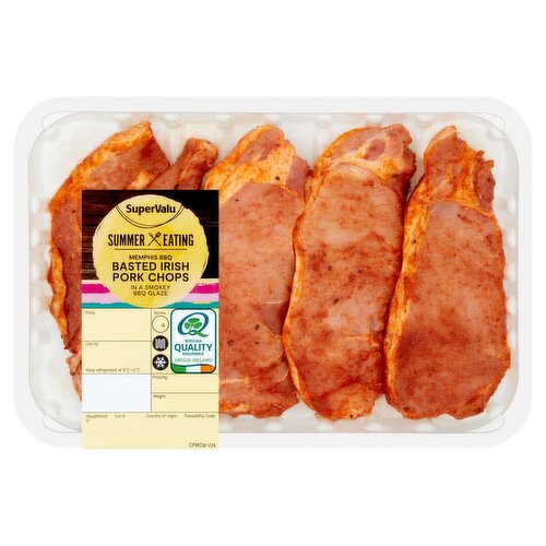 SuperValu Fresh Irish Memphis BBQ Pork Chops (425 g)