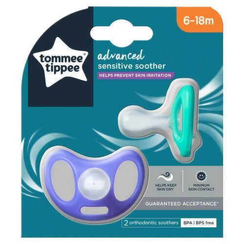 Chupete Advanced Sensitive de Tommee Tippee 0-6 meses (2 uds