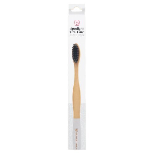 Spotlight Oral Care White Bamboo Toothbrush (13 g)