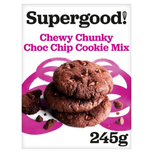 Supergood Chewy Chunk Choc Chip Cookie Mix (245 g)
